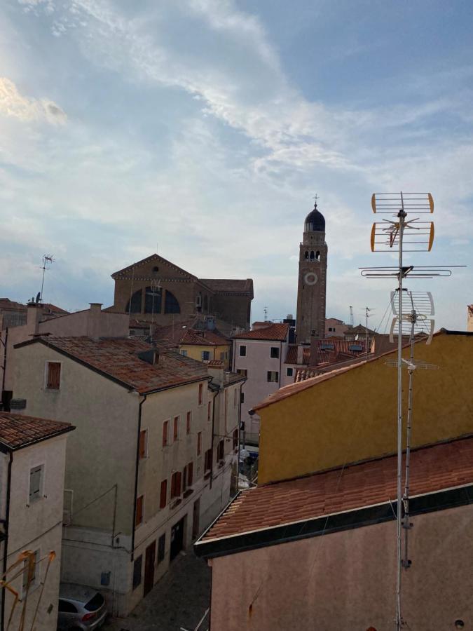 Laguna Blu Camera Sole Con Terrazza Panoramica In Comune Кьоджа Экстерьер фото