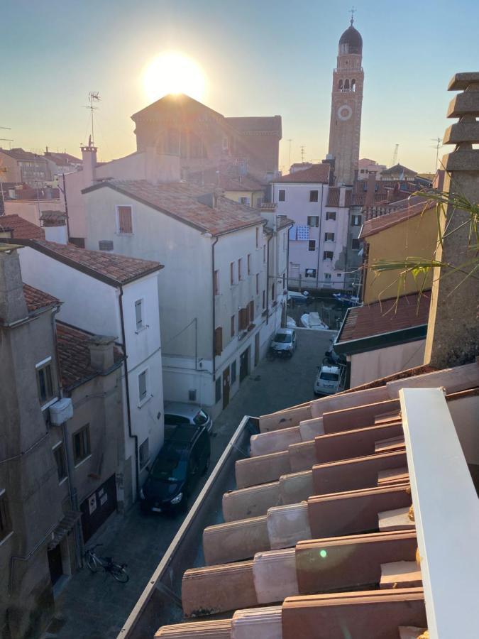 Laguna Blu Camera Sole Con Terrazza Panoramica In Comune Кьоджа Экстерьер фото