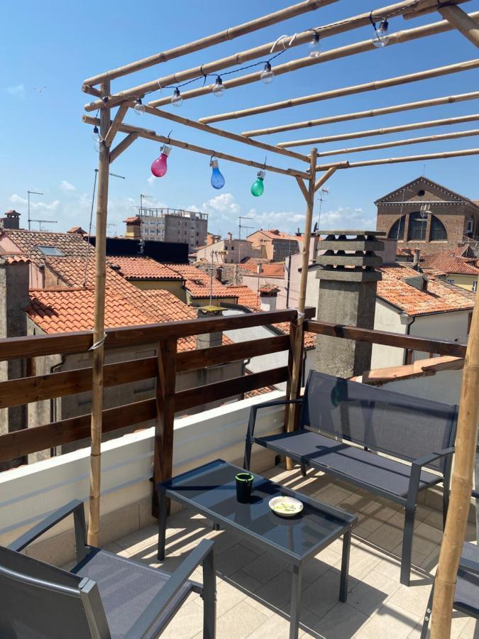 Laguna Blu Camera Sole Con Terrazza Panoramica In Comune Кьоджа Экстерьер фото